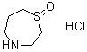 CAS # 1551369-52-8, 1,4-Thiazepane 1-oxide hydrochloride