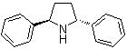 structure of CAS# 155155-73-0, (R,R)-2,5-Diphenylpyrrolidine