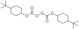 structure of CAS# 15520-11-3, 双(4-叔丁基环己基)过氧化二碳酸酯
