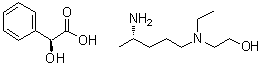 CAS 登录号：155204-11-8, (S)-2-[(4-氨基戊基)乙基氨基]乙醇 (S)-alpha-羟基苯乙酸盐