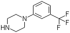 structure of CAS# 15532-75-9, 1-(3-三氟甲基苯基)哌嗪