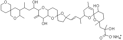 structure of CAS# 155716-06-6, Okadaic acid ammonium salt