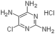 structure of CAS# 155824-29-6, 2,4,5-三氨基-6-氯嘧啶盐酸盐