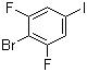 structure of CAS# 155906-10-8, 2-Bromo-1,3-difluoro-5-iodobenzene