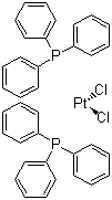 structure of CAS# 15604-36-1, cis-Bis(triphenylphosphine)platinum(II) chloride