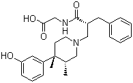 structure of CAS# 156053-89-3, Alvimopan