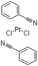 二苯腈合二氯化铂分子结构 (CAS 15617-19-3)