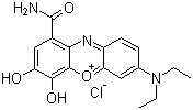 structure of CAS# 1562-90-9, 塞莱斯坦蓝