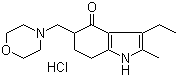 structure of CAS# 15622-65-8, 盐酸吗茚酮