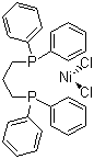 structure of CAS# 15629-92-2, 1,3-双(二苯基膦丙烷)二氯化镍