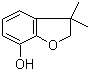 structure of CAS# 1563-38-8, 呋喃酚