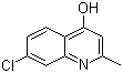 structure of CAS# 15644-88-9, 7-氯-4-羟基-2-甲基喹啉