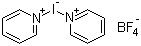structure of CAS# 15656-28-7, 双(吡啶)四氟硼化碘