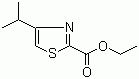 structure of CAS# 156589-82-1, 4-异丙基-2-噻唑羧酸乙酯