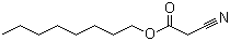 structure of CAS# 15666-97-4, 氰乙酸正辛酯