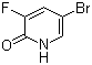 5-Bromo-3-fluoro-2(1H)-pyridinone molecular structure (CAS 156772-63-3)