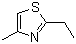 structure of CAS# 15679-12-6, 2-Ethyl-4-methyl thiazole