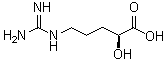 CAS # 157-07-3, L-5-Guanidino-2-hydroxyvaleric acid, Argininic acid, L-Argininic acid