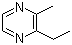 structure of CAS# 15707-23-0, 2-乙基-3-甲基吡嗪