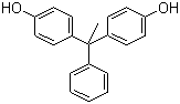 structure of CAS# 1571-75-1, 4,4'-(1-苯乙基)双酚；双酚 AP