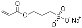 CAS 登录号：15717-25-6, 3-丙-2-烯酰氧基丙烷-1-磺酸钠