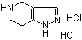 structure of CAS# 157327-44-1, 4,5,6,7-四氢-1H-吡唑并[4,3-c]吡啶二盐酸盐
