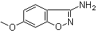 structure of CAS# 157368-82-6, 3-Amino-6-methoxy-1,2-benzisoxazole