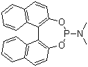 structure of CAS# 157488-65-8, (R)-(-)-(3,5-Dioxa-4-phosphacyclohepta[2,1-a$;$3,4-a']dinaphthalen-4-yl)dimethylamine
