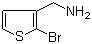 structure of CAS# 157664-47-6, 2-溴噻吩-3-甲胺