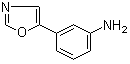 structure of CAS# 157837-31-5, 3-(1,3-噁唑-5-基)苯胺