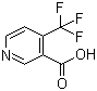 CAS # 158063-66-2, 4-(Trifluoromethyl)nicotinic acid, 4-(Trifluoromethyl)pyridine-3-carboxylic acid