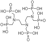 Diethylenetriaminepenta(methylene-phosphonic acid) molecular structure (CAS 15827-60-8)