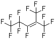 structure of CAS# 1584-03-8, 全氟-2-甲基-2-戊烯