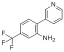 structure of CAS# 158461-54-2, 2-(吡啶-3-基)-5-(三氟甲基)苯胺