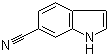 structure of CAS# 15861-36-6, 6-Cyanoindole