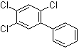 structure of CAS# 15862-07-4, 2,4,5-Trichlorobiphenyl