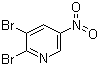 structure of CAS# 15862-36-9, 2,3-二溴-5-硝基吡啶