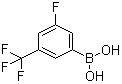 structure of CAS# 159020-59-4, 5-Fluoro-3-trifluoromethylbenzeneboronic acid
