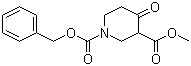 structure of CAS# 159299-93-1, 4-氧代-1,3-哌啶二羧酸 3-甲酯 1-苄酯