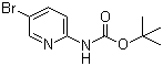 structure of CAS# 159451-66-8, 2-(Boc-氨基)-5-溴吡啶