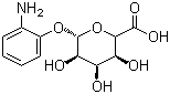 structure of CAS# 15959-03-2, 2-氨基苯基-beta-D-葡萄糖醛酸