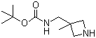 structure of CAS# 159603-47-1, tert-Butyl (3-methylazetidin-3-yl)methylcarbamate