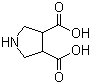 CAS 登录号：159694-26-5, 吡咯烷-3,4-二羧酸