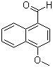 structure of CAS# 15971-29-6, 4-甲氧基-1-萘甲醛