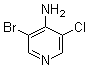 structure of CAS# 159783-78-5, 3-溴-5-氯-4-吡啶胺