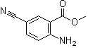 structure of CAS# 159847-81-1, 2-氨基-5-氰基苯甲酸甲酯