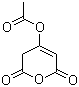structure of CAS# 15997-62-3, 4-(乙酰氧基)-2H,3H-吡喃-2,6-二酮