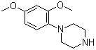 structure of CAS# 16015-75-1, 1-(2,4-二甲氧基苯基)哌嗪