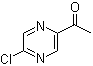 structure of CAS# 160252-31-3, 1-(5-Chloro-2-pyrazinyl)ethanone