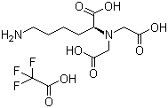 structure of CAS# 160369-83-5, N2,N2-双(羧甲基)-L-赖氨酸 2,2,2,-三氟乙酸盐
